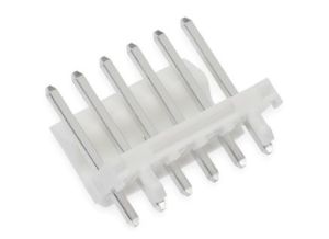 Connector-Cpu-6Pin-Male-ST-2,4 Pin Removed-3.96